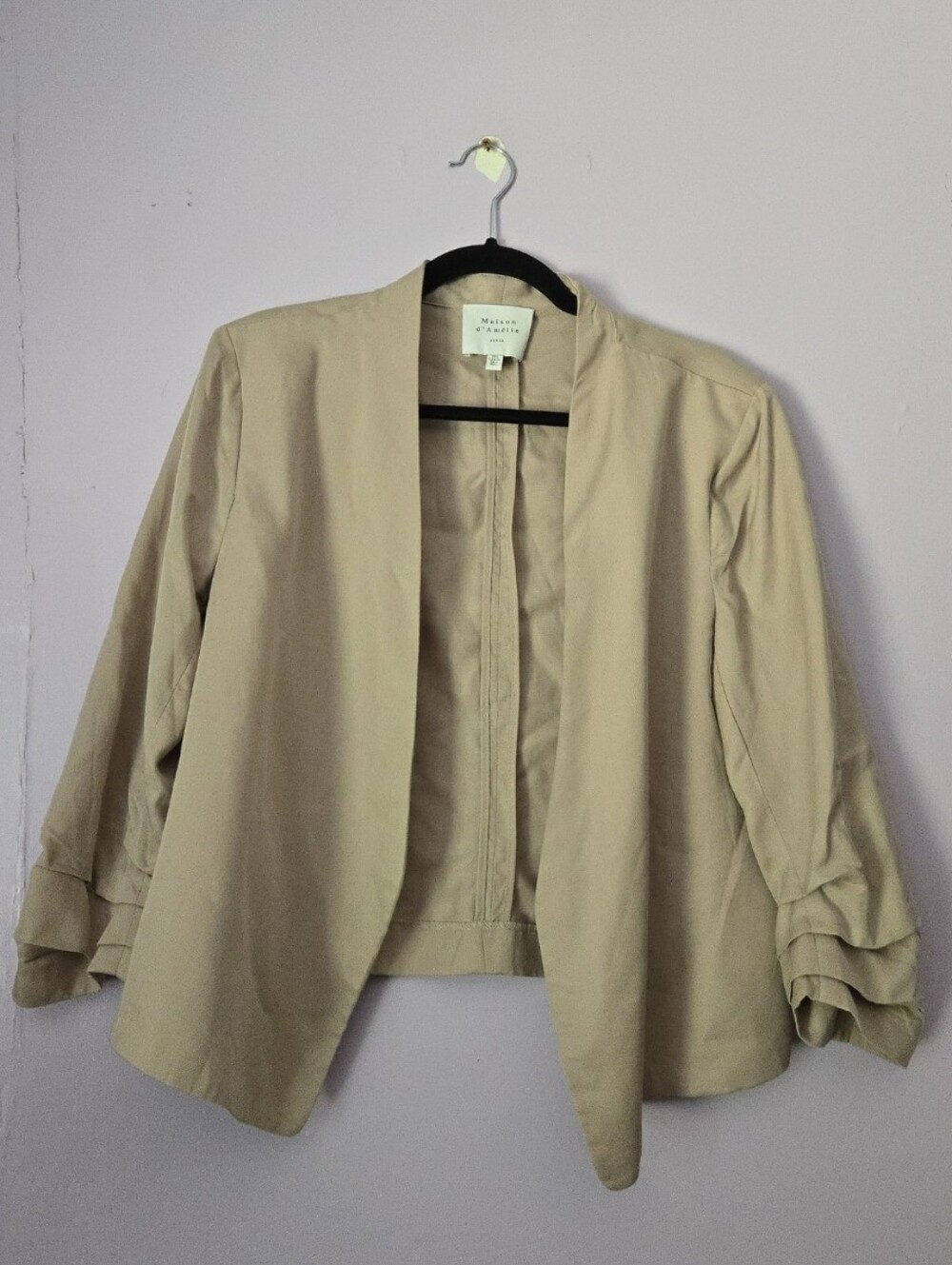 Maison D'amelie LRG Tan Jacket